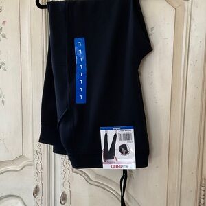 32 Degrees Black Track Jogger Pants